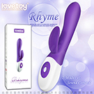 Lovetoy Rhyme 音悅精靈 音波聲控變頻充電防水音樂按摩棒 USB充電 紫