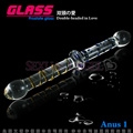 GLASS-雙頭之戀-玻璃水晶後庭冰火棒(Anus 1)