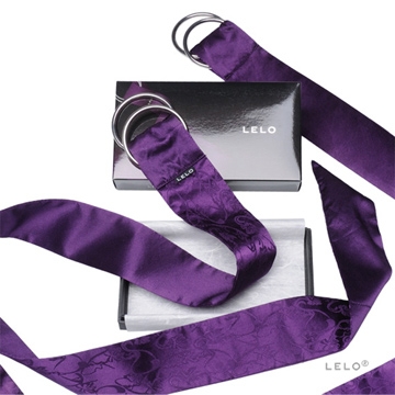 瑞典 LELO 絲綢系列 BOA PLEASURE TIES 絲綢情趣領帶 (紫)