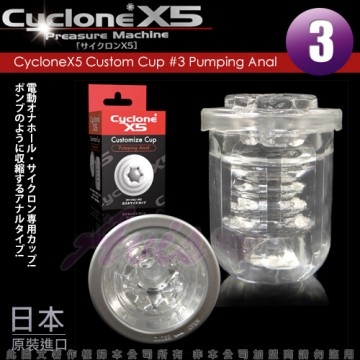 CycloneX5-高速迴轉旋風機 內裝杯體 Pumping Anal(緊實後庭)