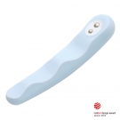 日本TENGA iroha MINAMOZUKI 水中月 柔肌新素材 靜音G點按摩棒 藍 USB充電式