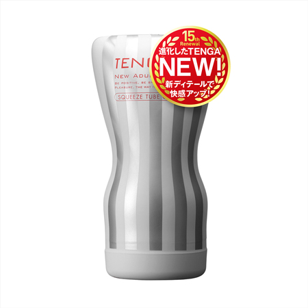TENGA SQUEEZE TUBE CUP SOFT 揉捻杯 柔嫩版 TOC-202S