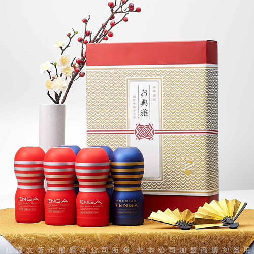日本TENGA GIFT BOX CUP SET 你的恩典 新年禮盒杯套組(6入) TGB-001