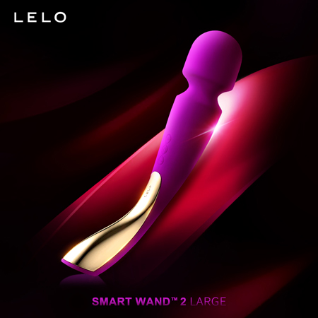 瑞典LELO SMART WAND 2 Large 智能按摩棒 深玫紅
