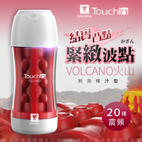 GALAKU-Touch in 20段變頻觸動震動飛機杯-火山款